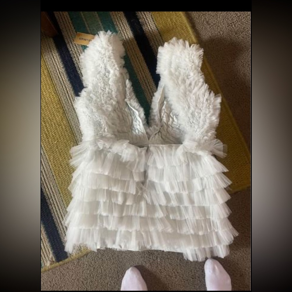 White dress